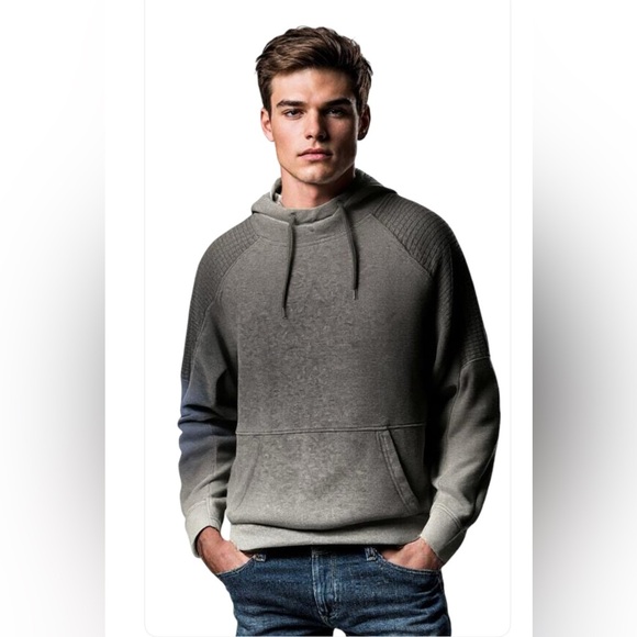 Men's Gray Hoodie Sweater. Size M. Athletic wear. - Picture 6 of 6